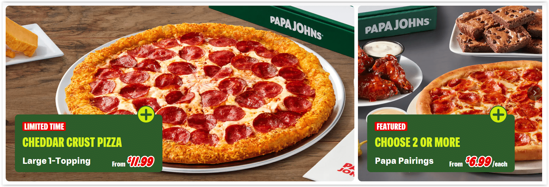 Papa John’s Pizza Deals & Specials