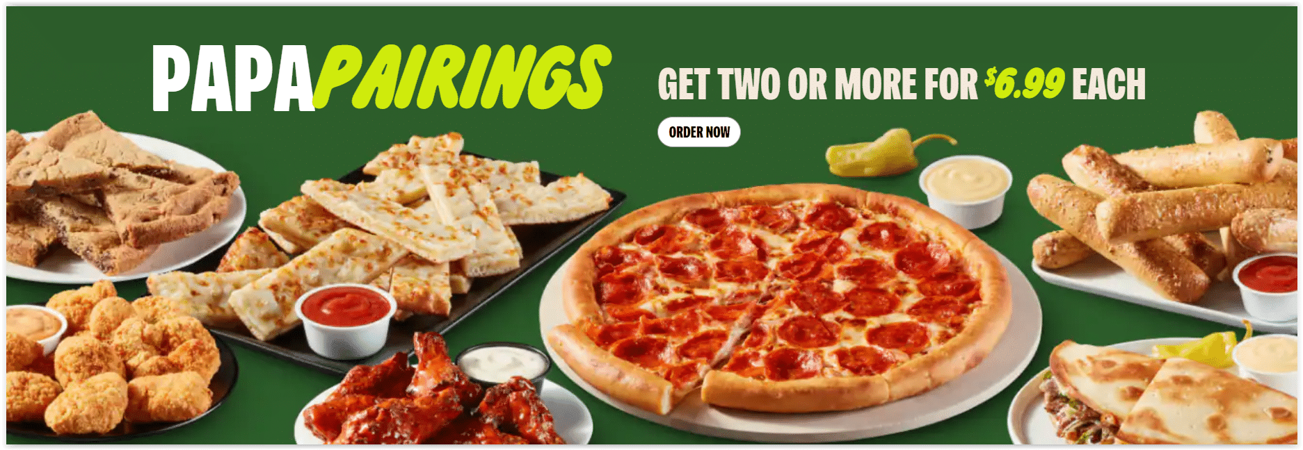 Papa John's Menu and Nutrition