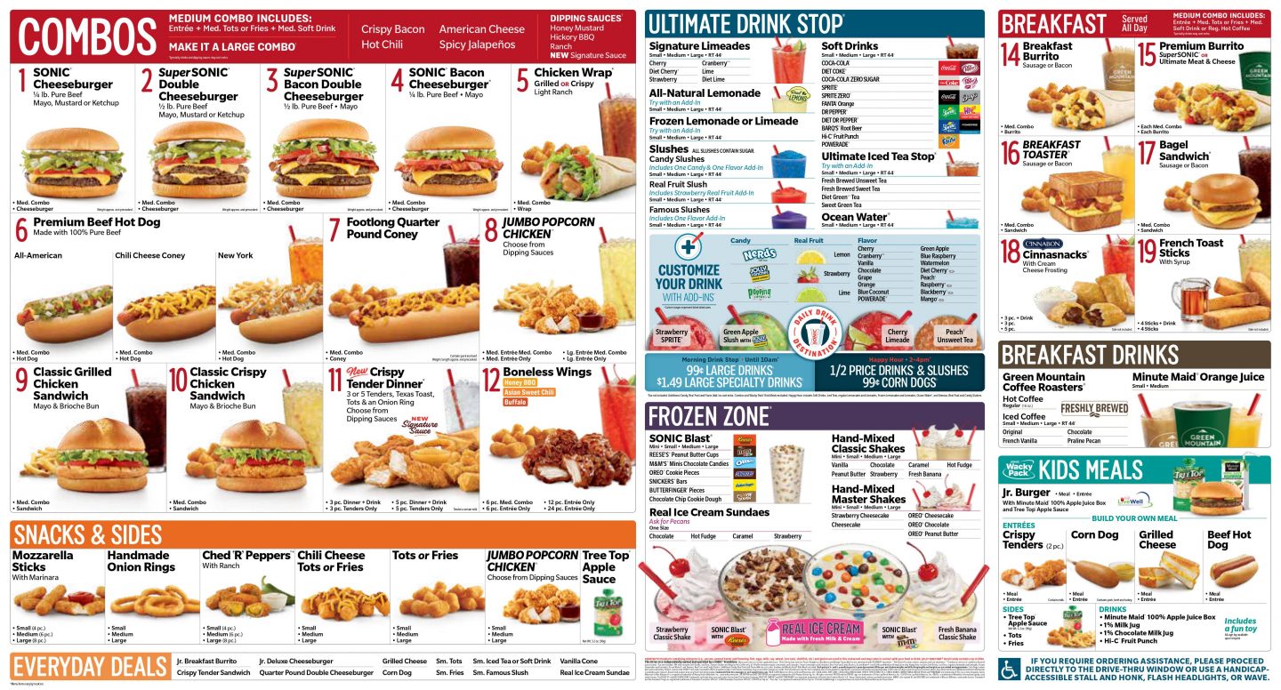 Applebee s Drink Price List