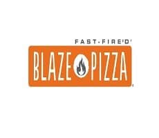 Blaze Pizza Menu Prices