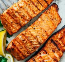 Grilled salmon recipe