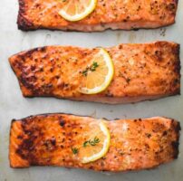 Baked salmon recipes