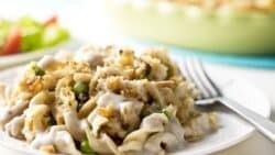 Creamy Mushroom-Touched Tuna Casserole