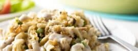 Creamy Mushroom-Touched Tuna Casserole
