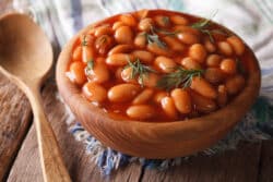 Root Beer Infused Baked Beans
