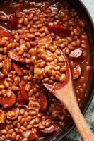 Easy Spicy Sausage Beans