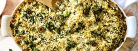 Creamy Tuna and Spinach Rice Casserole