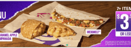 Taco Bell Canada Deals