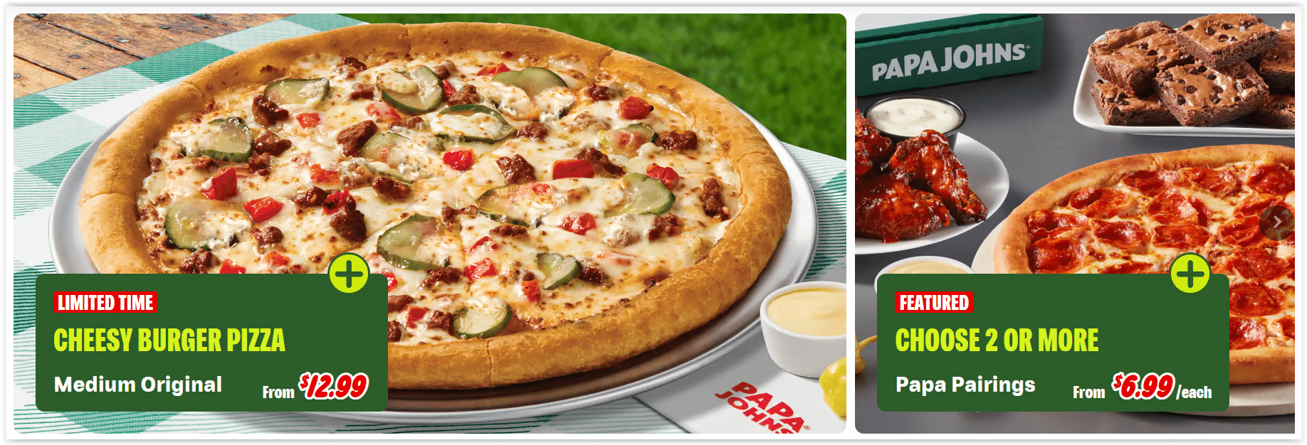Papa John’s Pizza Deals & Specials