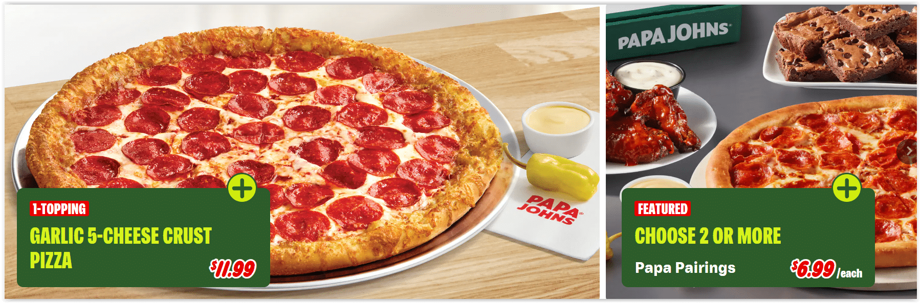 Papa John’s Pizza Deals & Specials