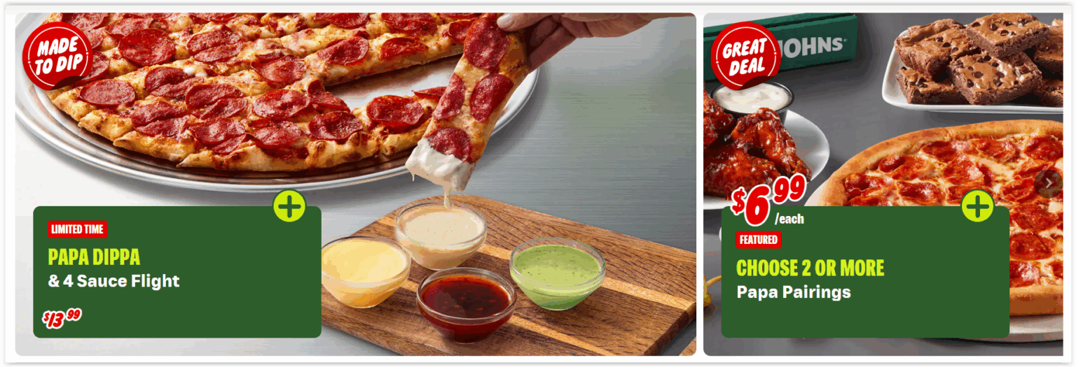Papa John’s Pizza Deals & Specials
