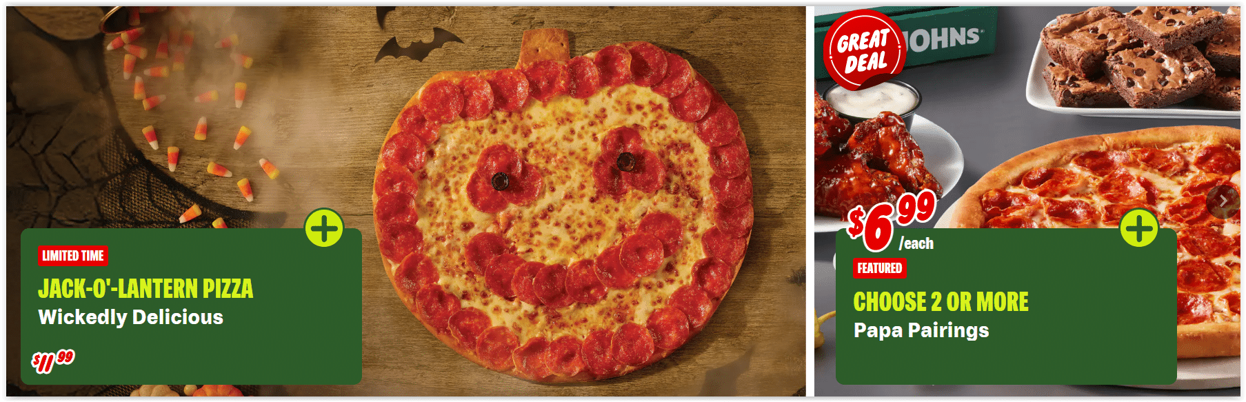 Papa John’s Pizza Deals & Specials